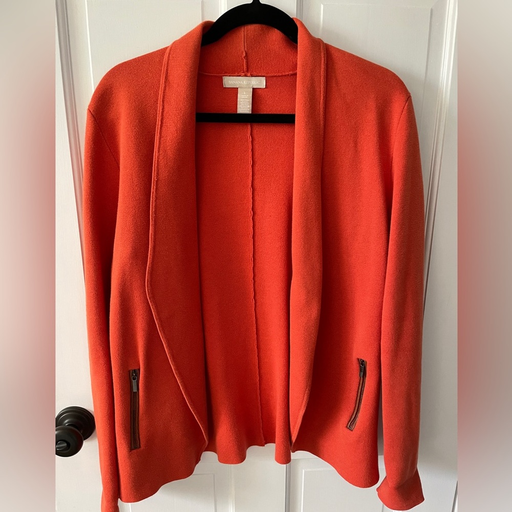 Banana Republic Open Knit Blazer - Large